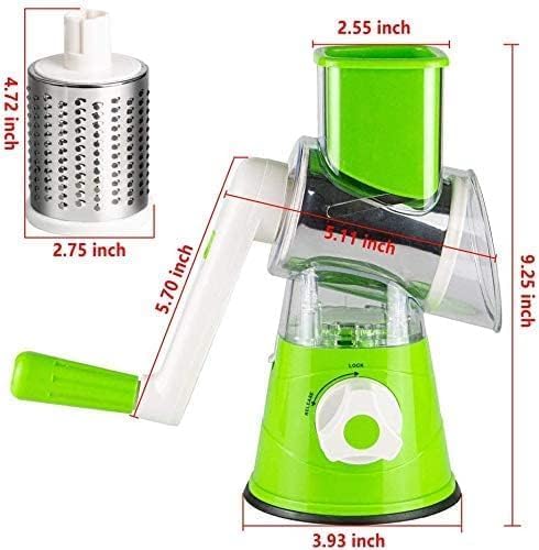 Manual Vegetable Cutter with 3 Blades