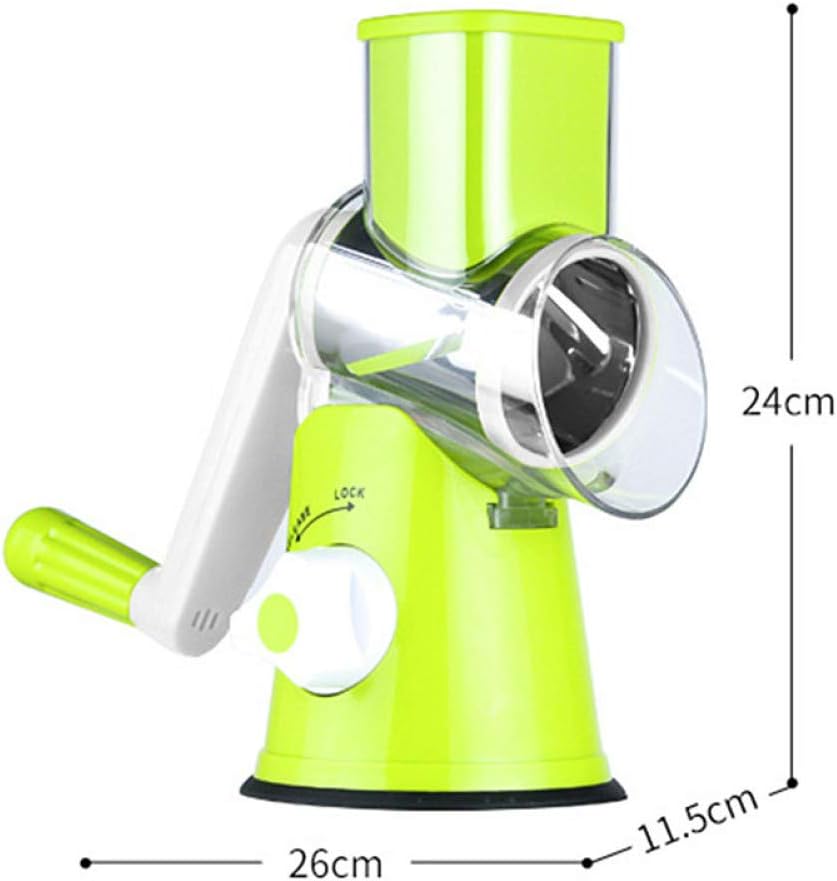 Manual Vegetable Cutter with 3 Blades