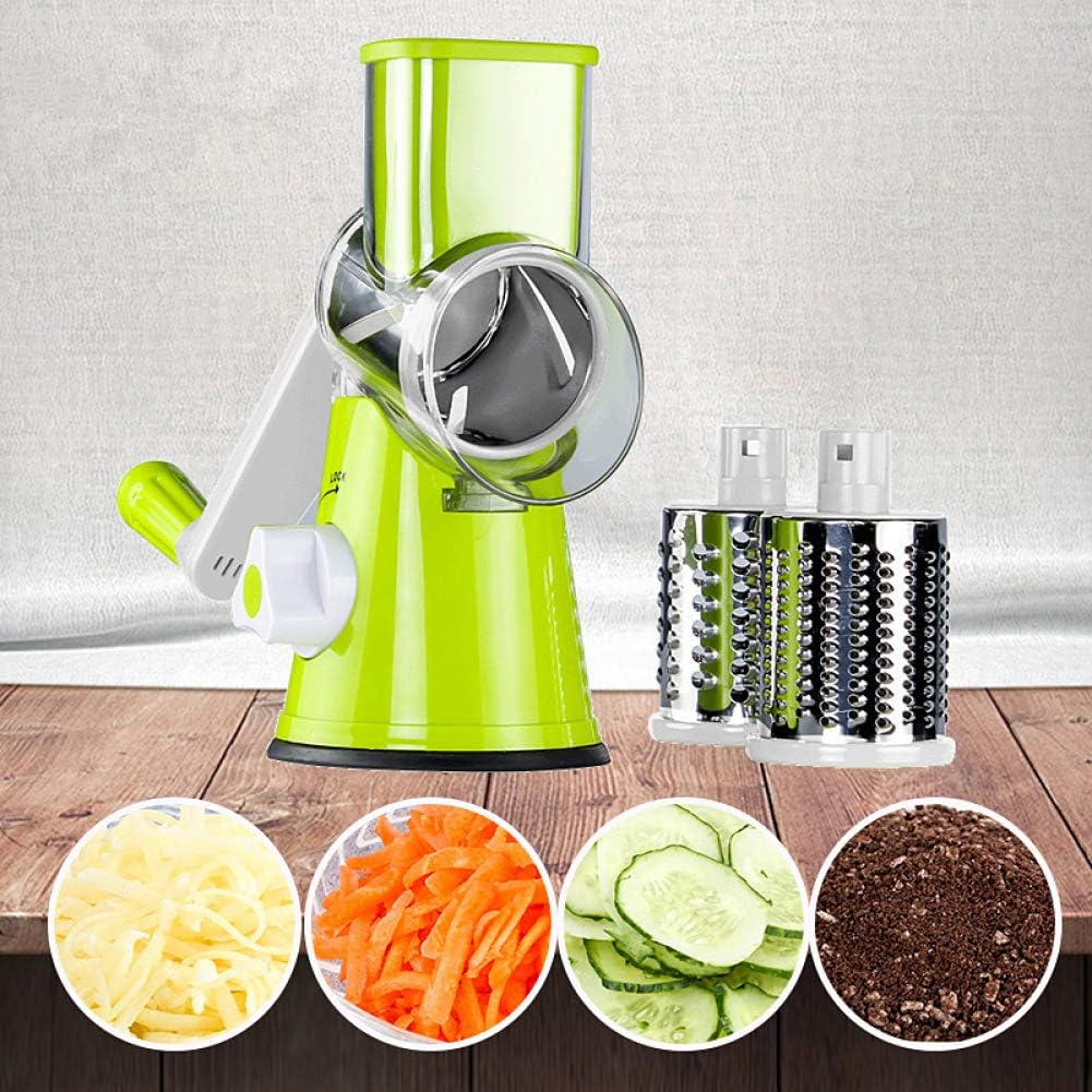 Manual Vegetable Cutter with 3 Blades