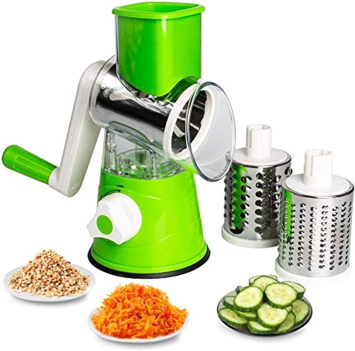 Manual Vegetable Cutter with 3 Blades