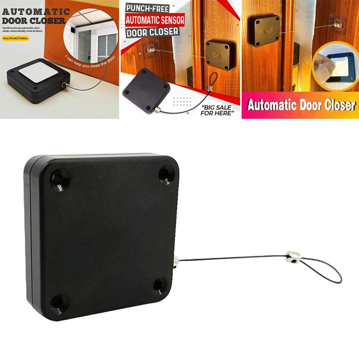 Punch-Free Automatic Door Closer