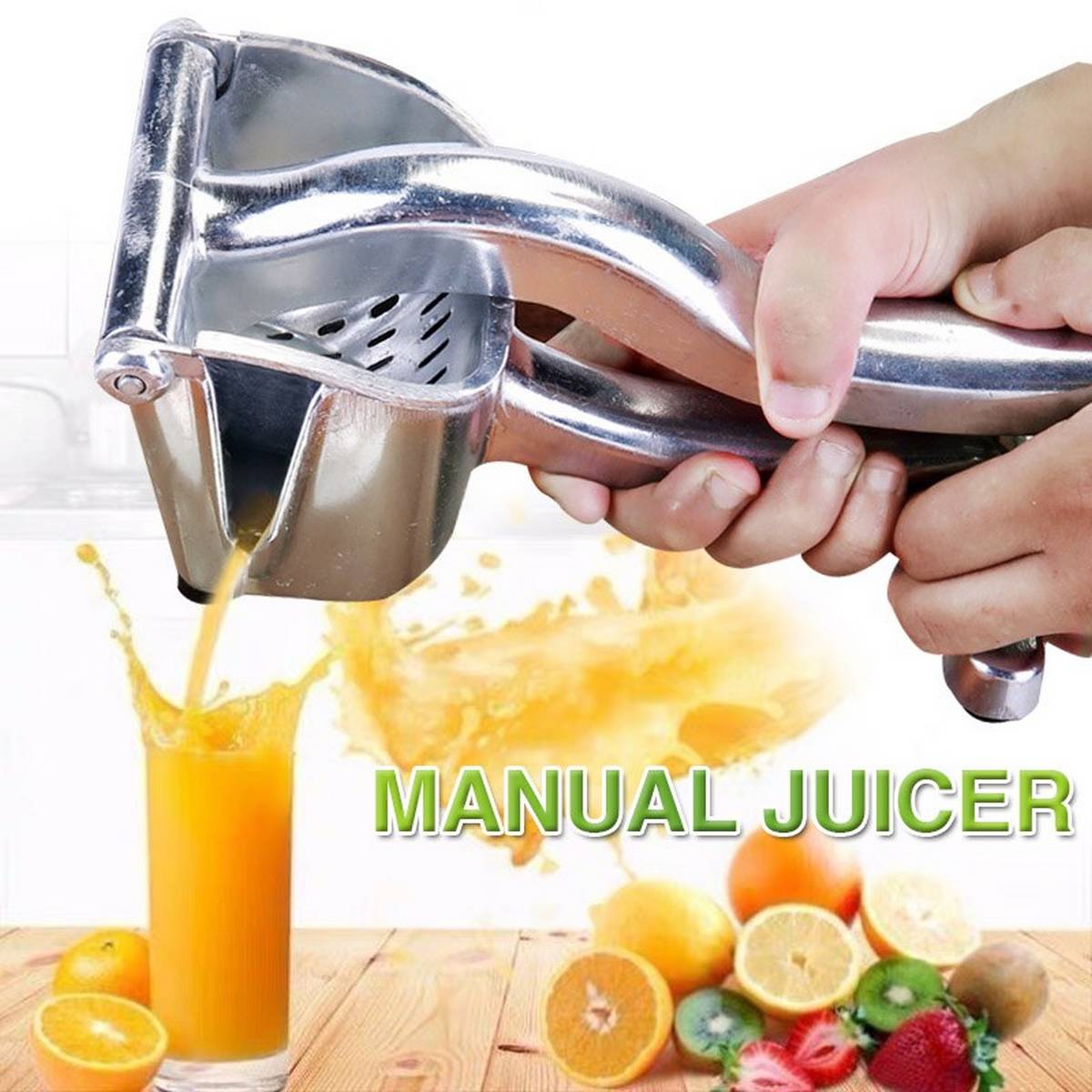 Stainless Steel Manual Fruit Juicer