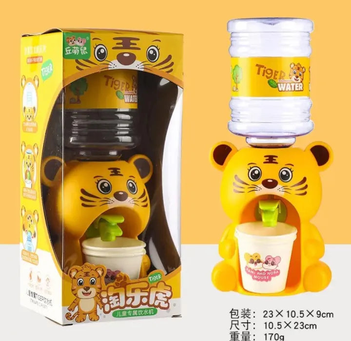 Mini Tiger Water Dispenser Toy for Kids