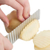 Potato French Fries Cutter Wavy Crinkle Knife